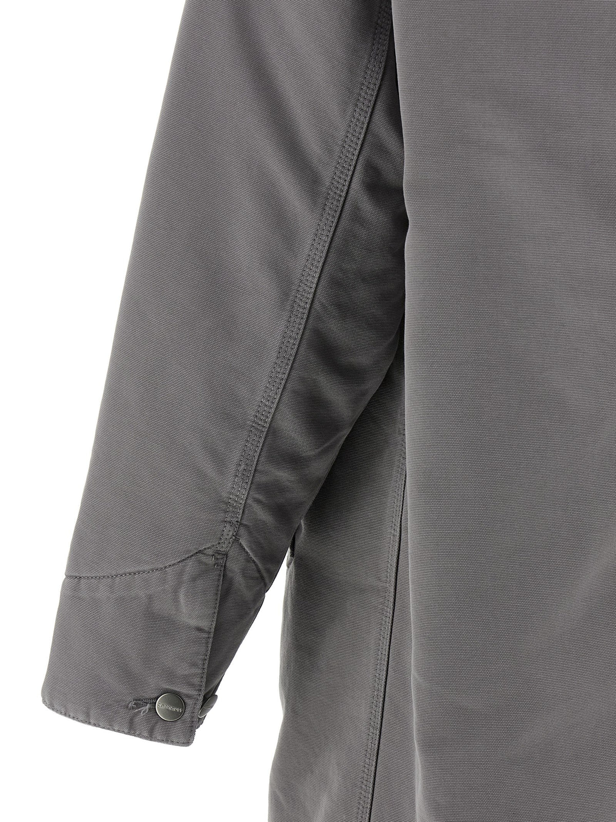Carhartt Wip Gray Cotton Coat