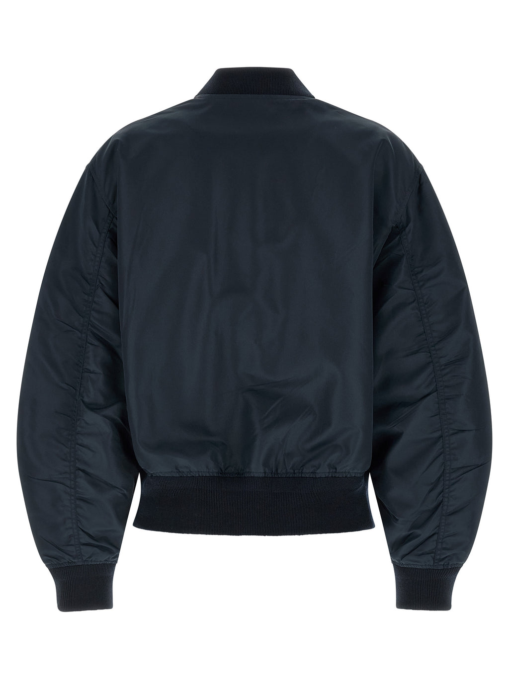 Prada Blue Polyamide Bomber