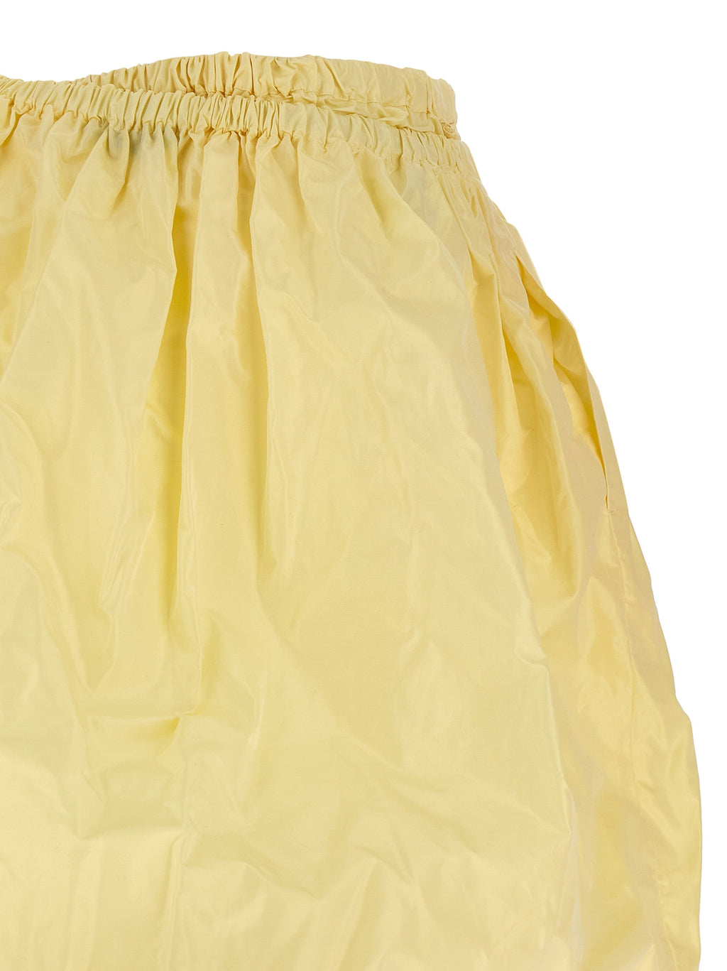 Prada Multicolor Silk Midi Skirt