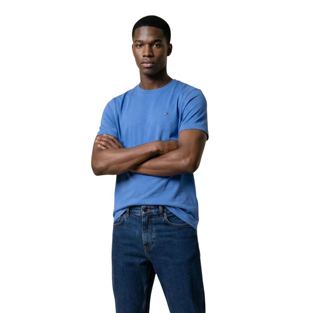 Tommy Hilfiger Jeans Blue Recycled Cotton T-Shirt