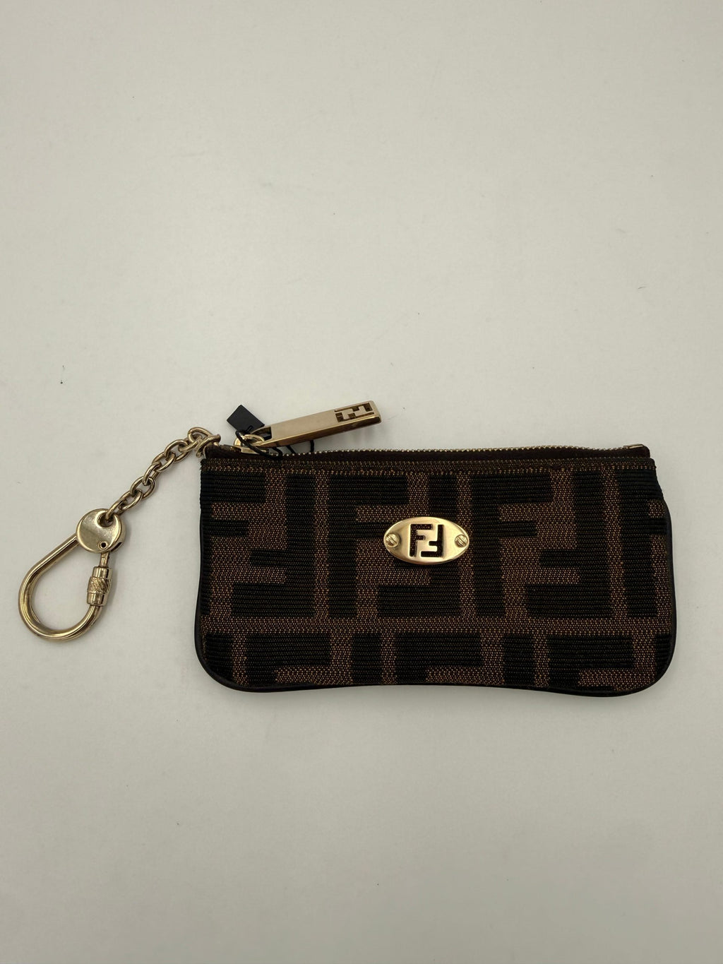 Fendi FENDI FF Coin Purse/Card Holder with Chain