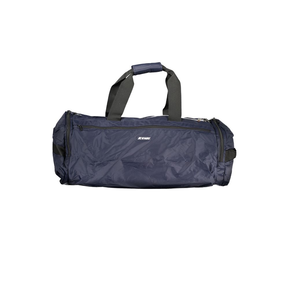 K-WAY Blue Polyamide Men Travel Bag