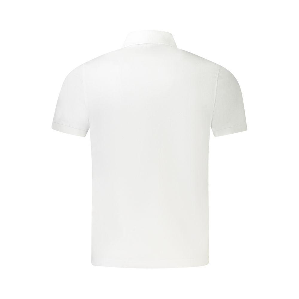 K-WAY White Cotton Men's Polo Shirt