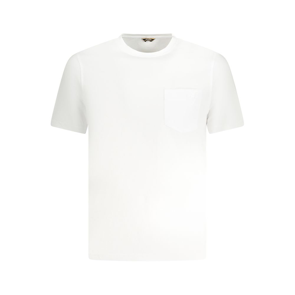 K-WAY White Cotton Men T-Shirt