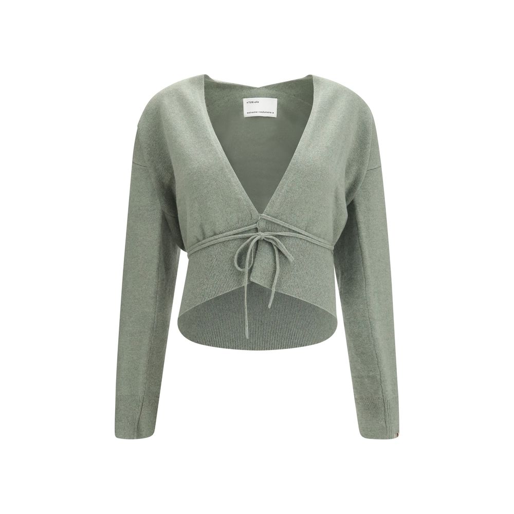 Extreme Cashmere Bicolor Cashmere Cardigan