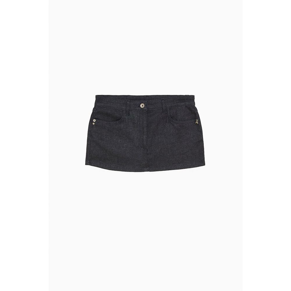 Patrizia Pepe Navy Blue Denim Skirt