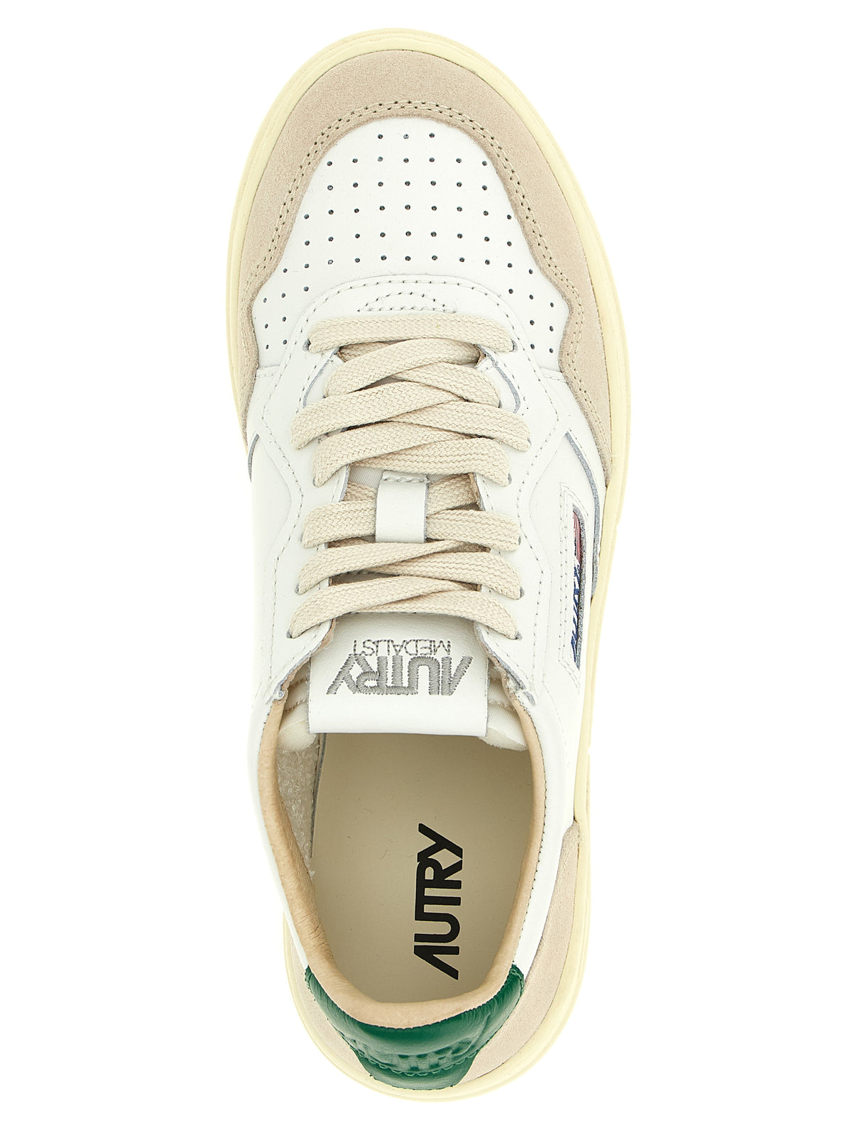Autry Multicolor Calfskin Low Top Sneakers