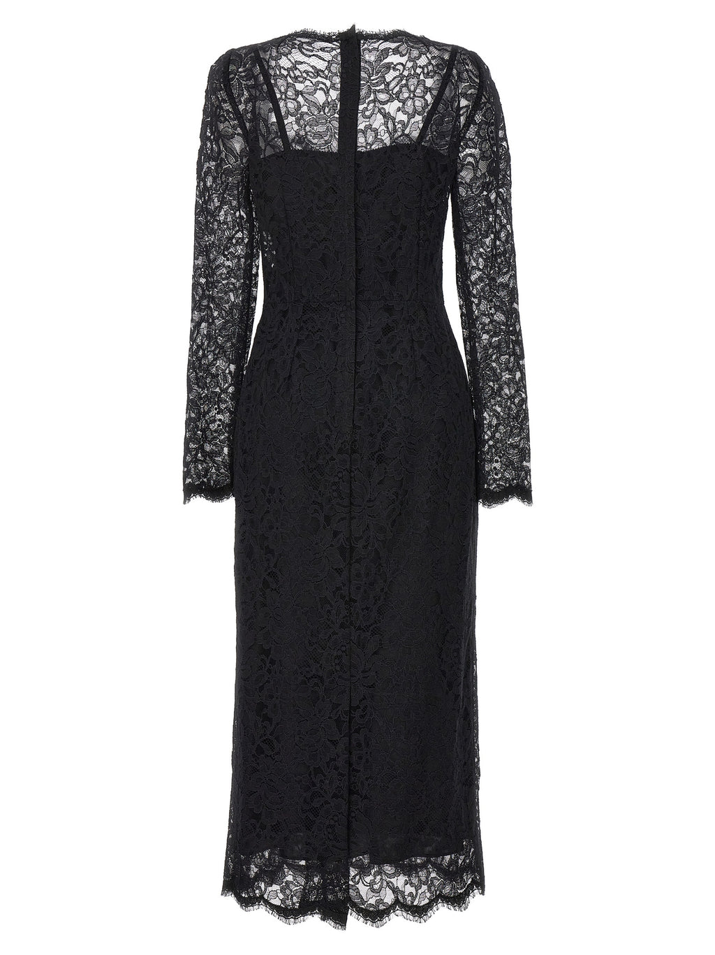 Dolce & Gabbana Black Polyamide Casual Dress