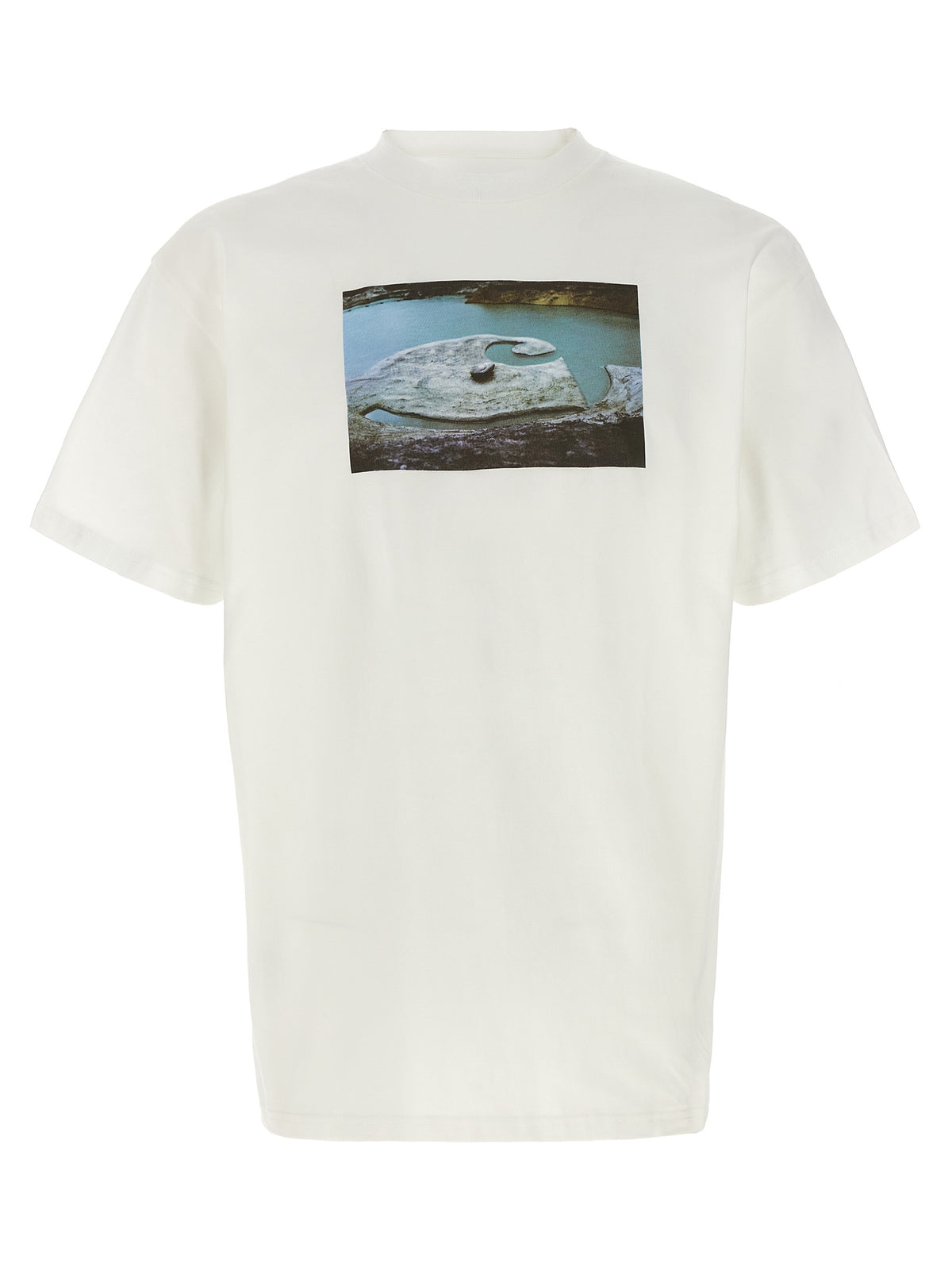 T-shirt Carhartt WIP blanc en coton biologique