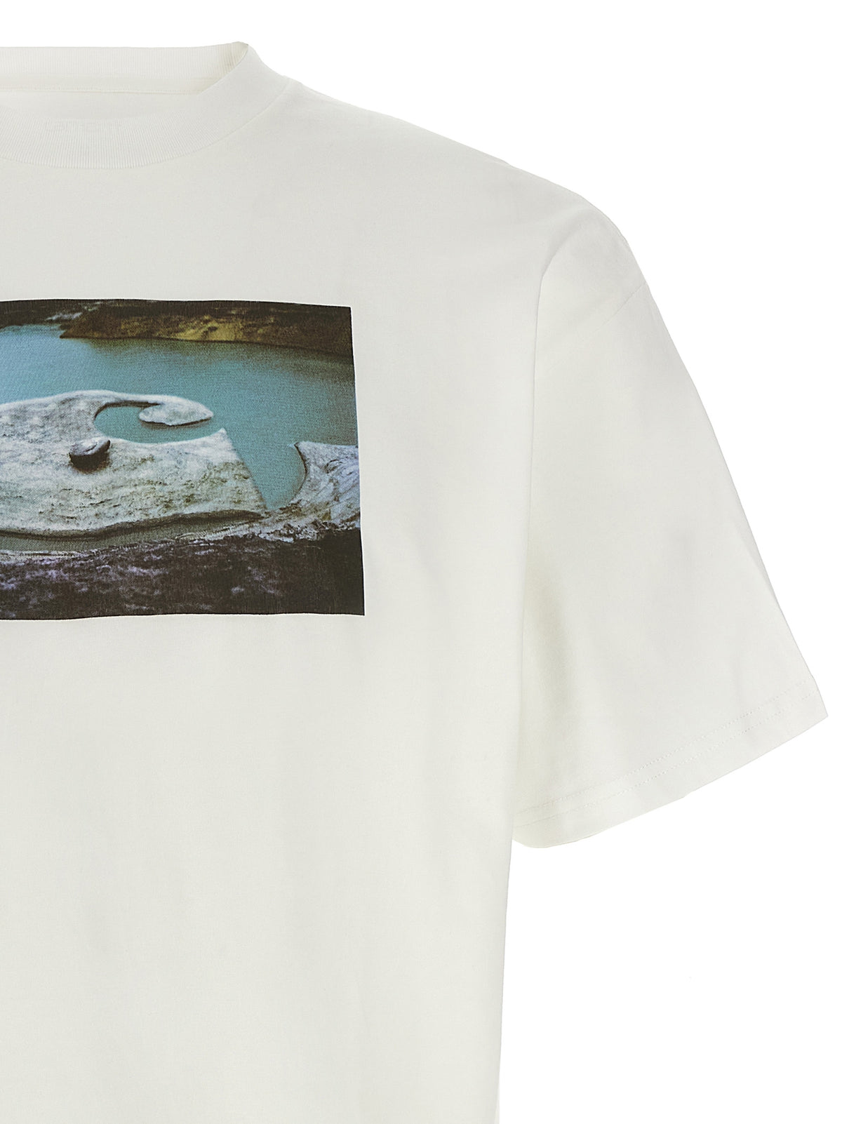 T-shirt Carhartt WIP blanc en coton biologique