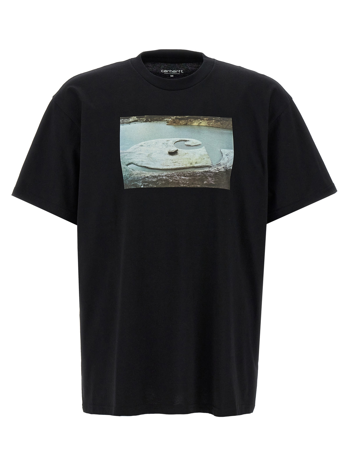 T-shirt Carhartt WIP noir en coton biologique