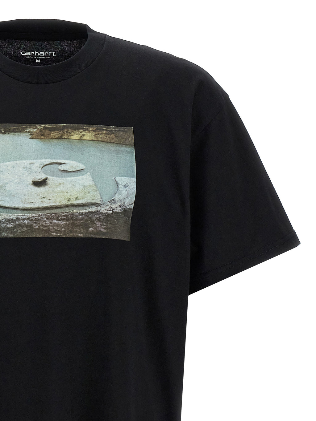 Carhartt Wip Black Organic Cotton T-Shirt
