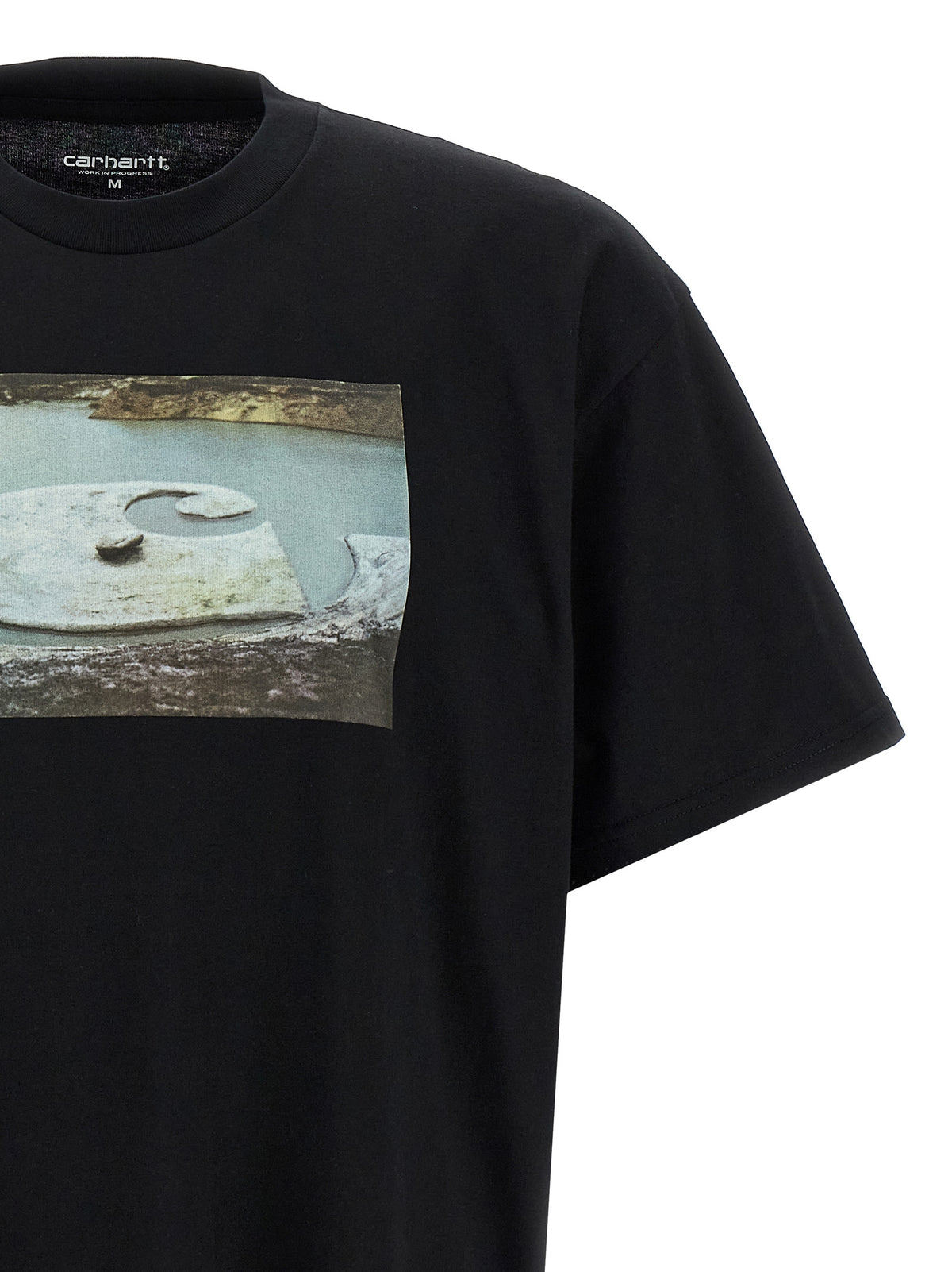 T-shirt Carhartt WIP noir en coton biologique