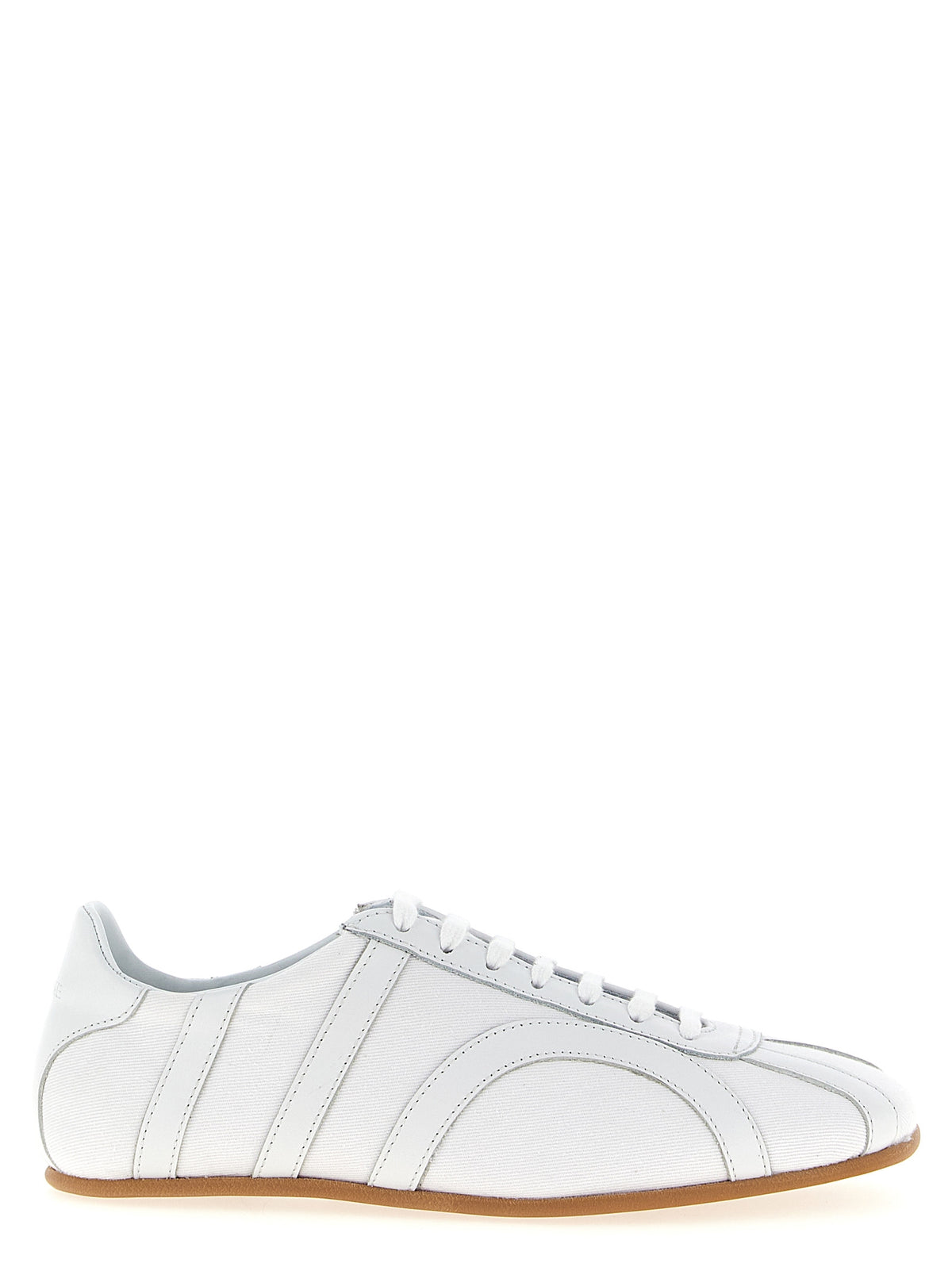 TOTEME White Recycled Cotton Low Top Sneakers