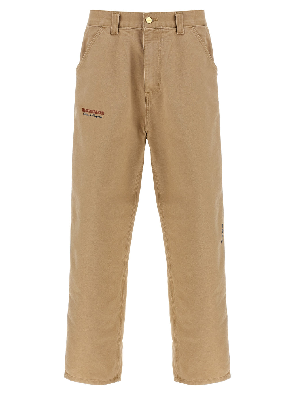 Carhartt Wip Beige Organic Cotton Casual Pants