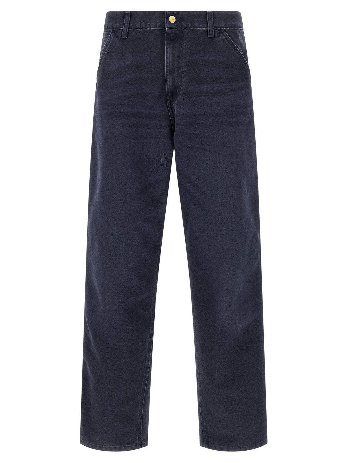 Carhartt Wip Blue Organic Cotton Casual Pants