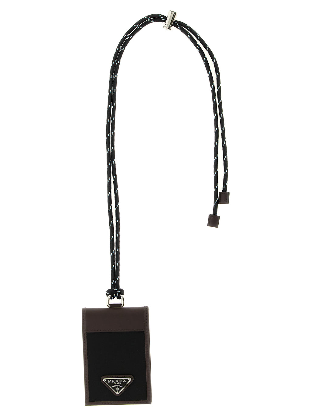 Prada Black Recycled Polyamide Cardholder