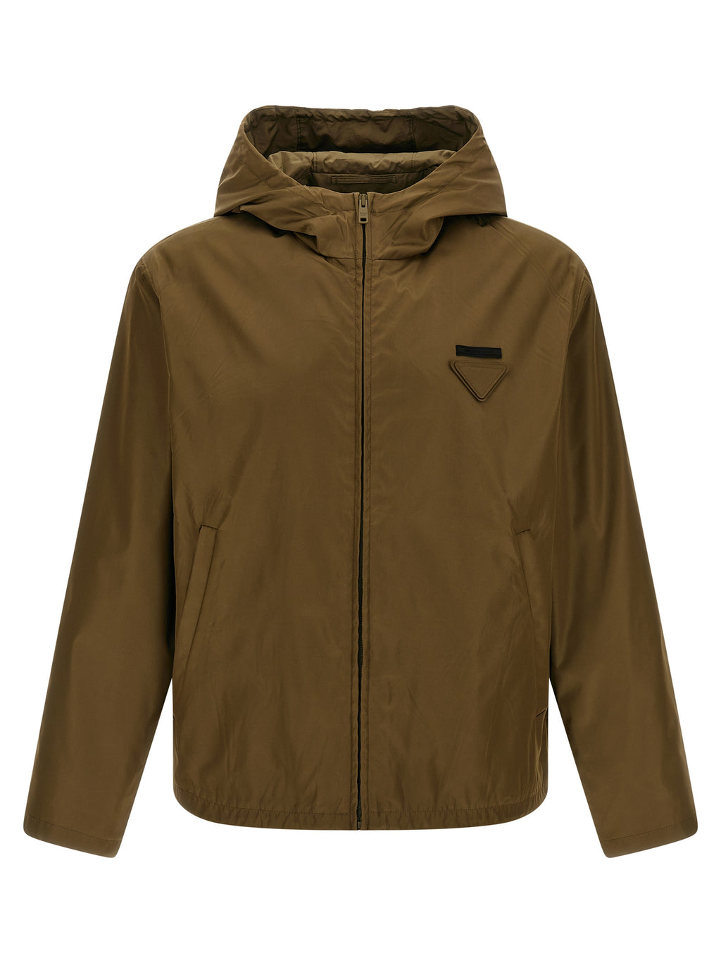 Prada Bicolor Polyamide Shell Jacket