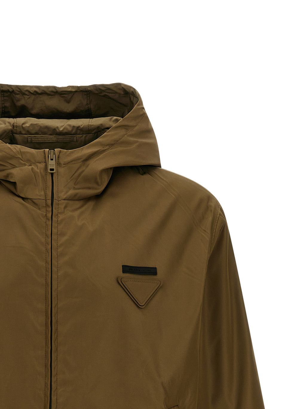 Prada Bicolor Polyamide Shell Jacket