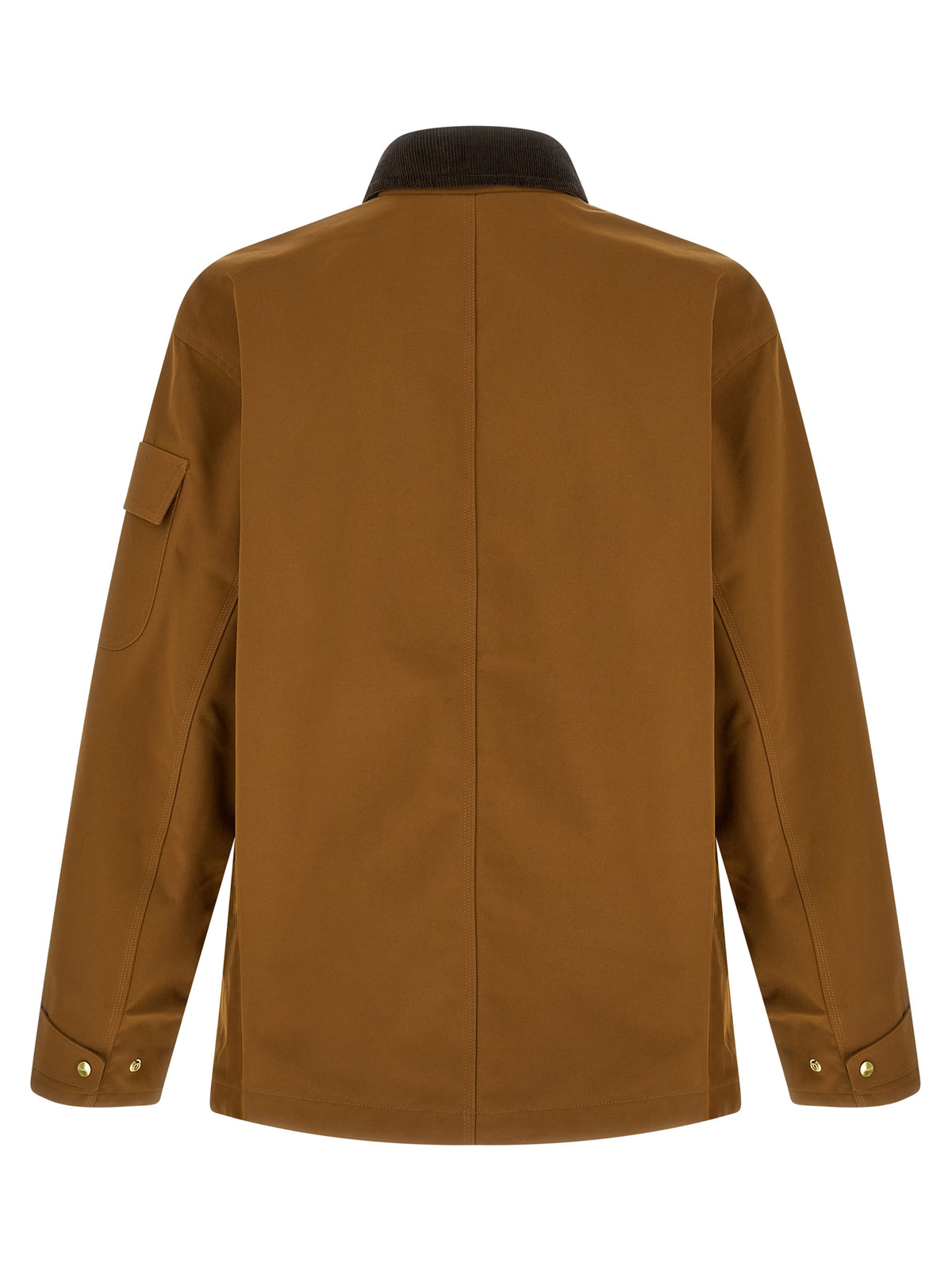 Carhartt Wip Brown Nylon Full-Length Jacket
