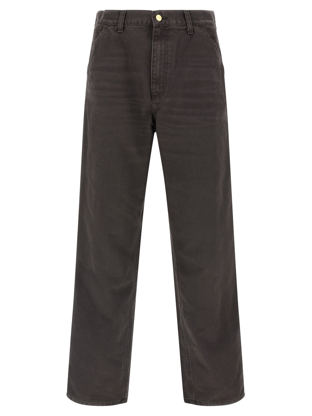 Carhartt Wip Brown Organic Cotton Casual Pants