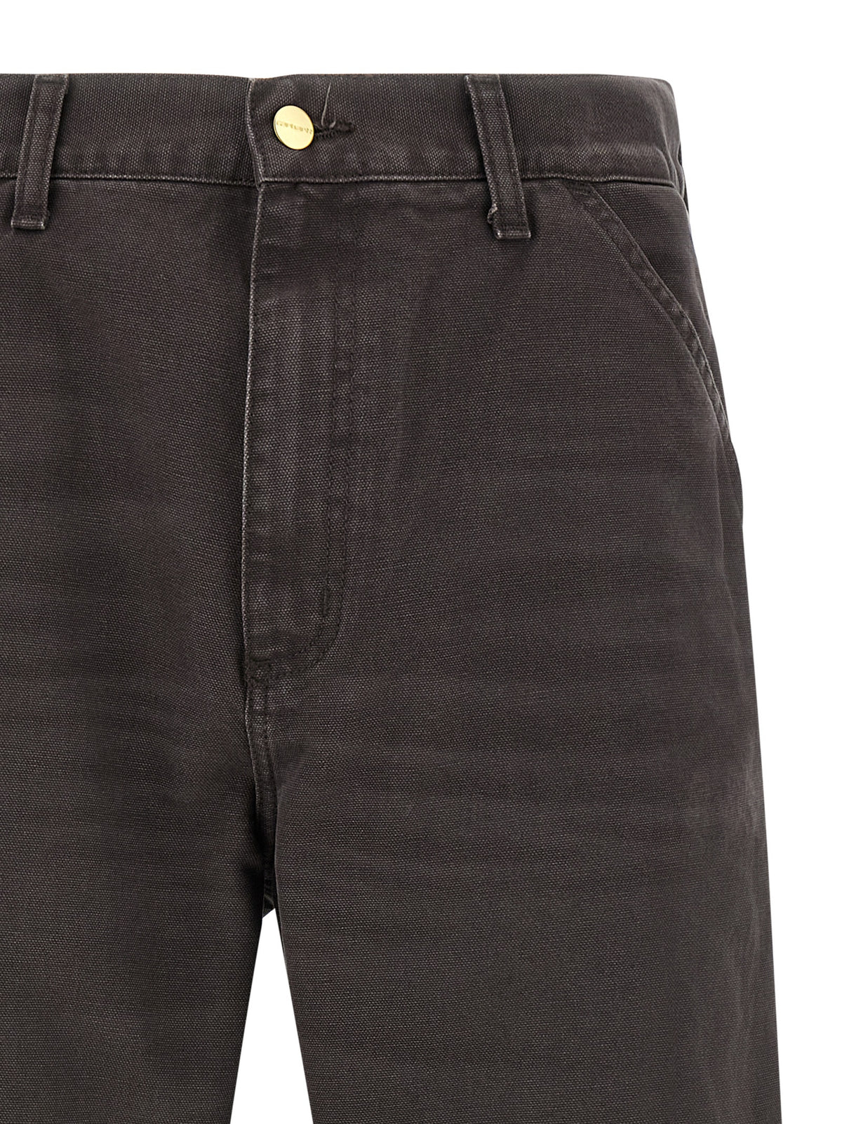 Carhartt Wip Brown Organic Cotton Casual Pants