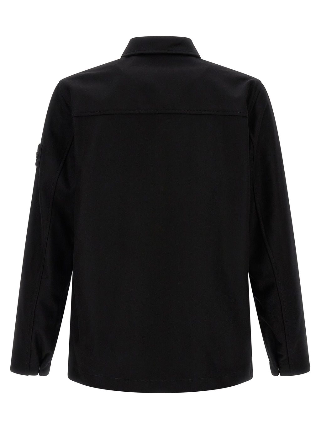 Stone Island Black Virgin Wool Blouse