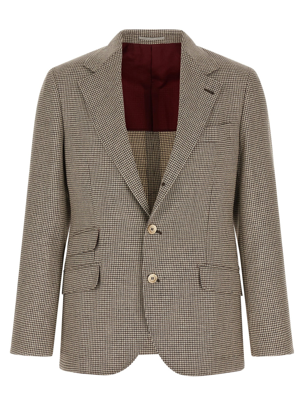 Brunello Cucinelli Gray Wool Blazer