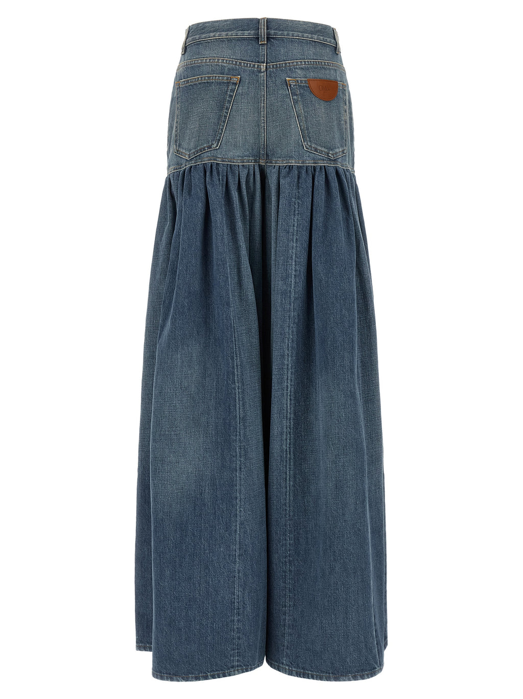 Chloé Blue Denim Skirt
