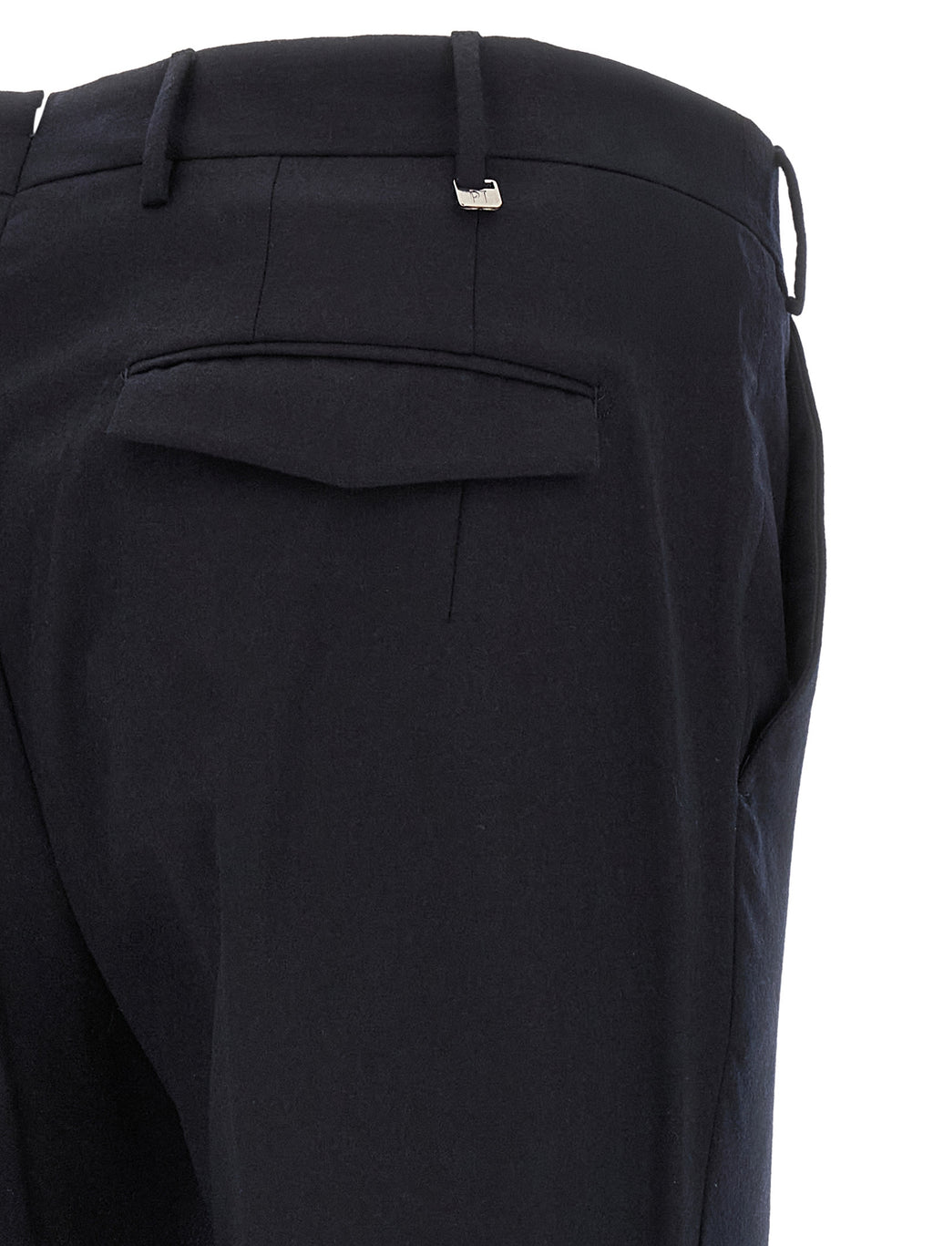 PT Torino Blue Virgin Wool Dress Pants