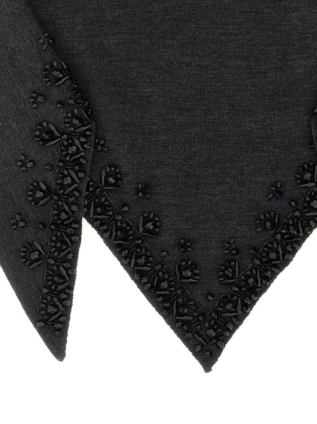 P.A.R.O.S.H. Gray Wool Scarf