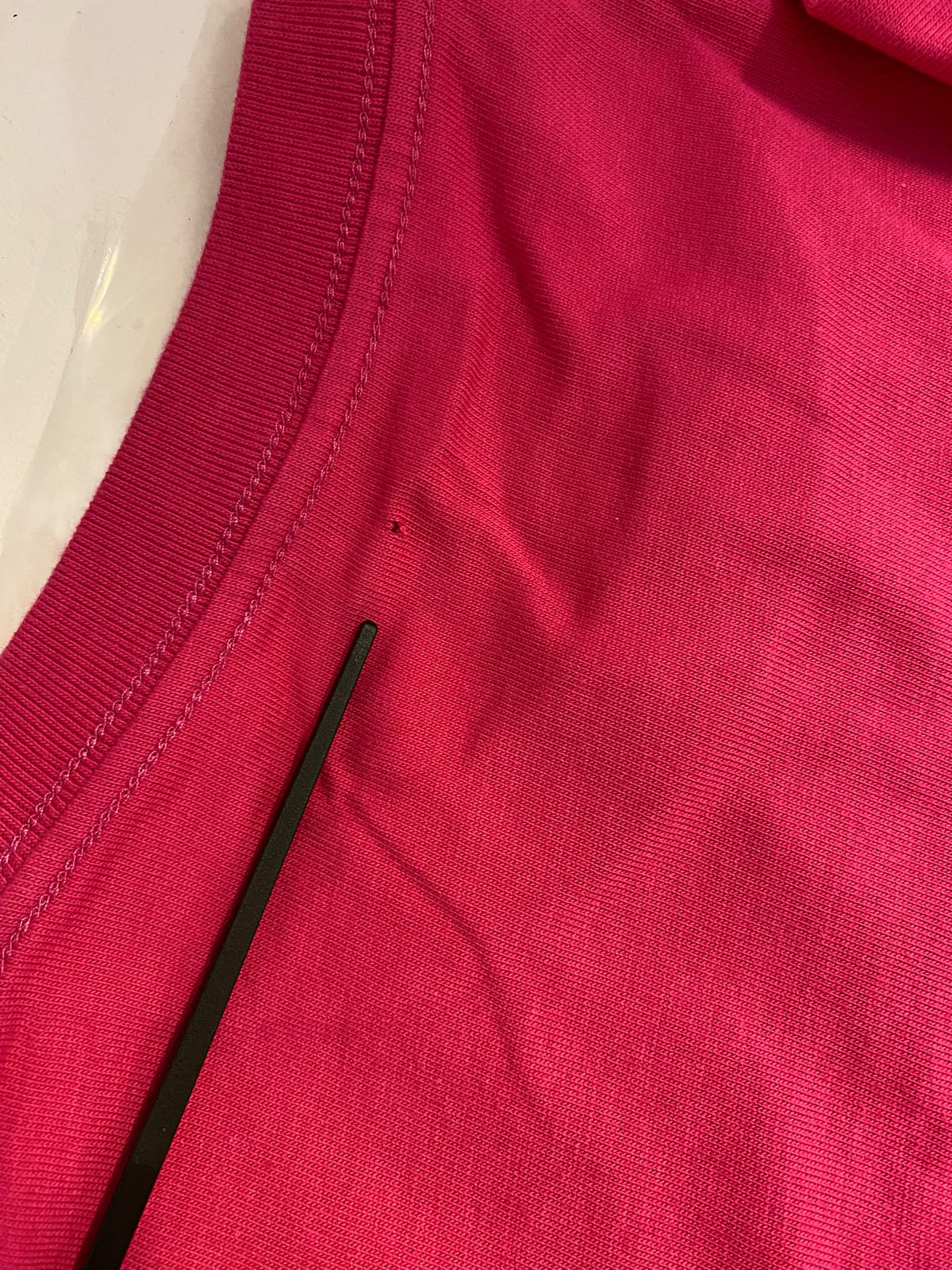 T-shirt en coton rose à col rond et manches courtes Balenciaga