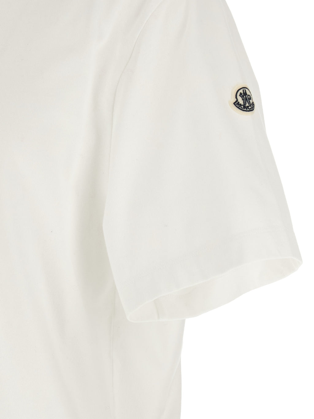 MONCLER GENIUS White Cotton T-Shirt