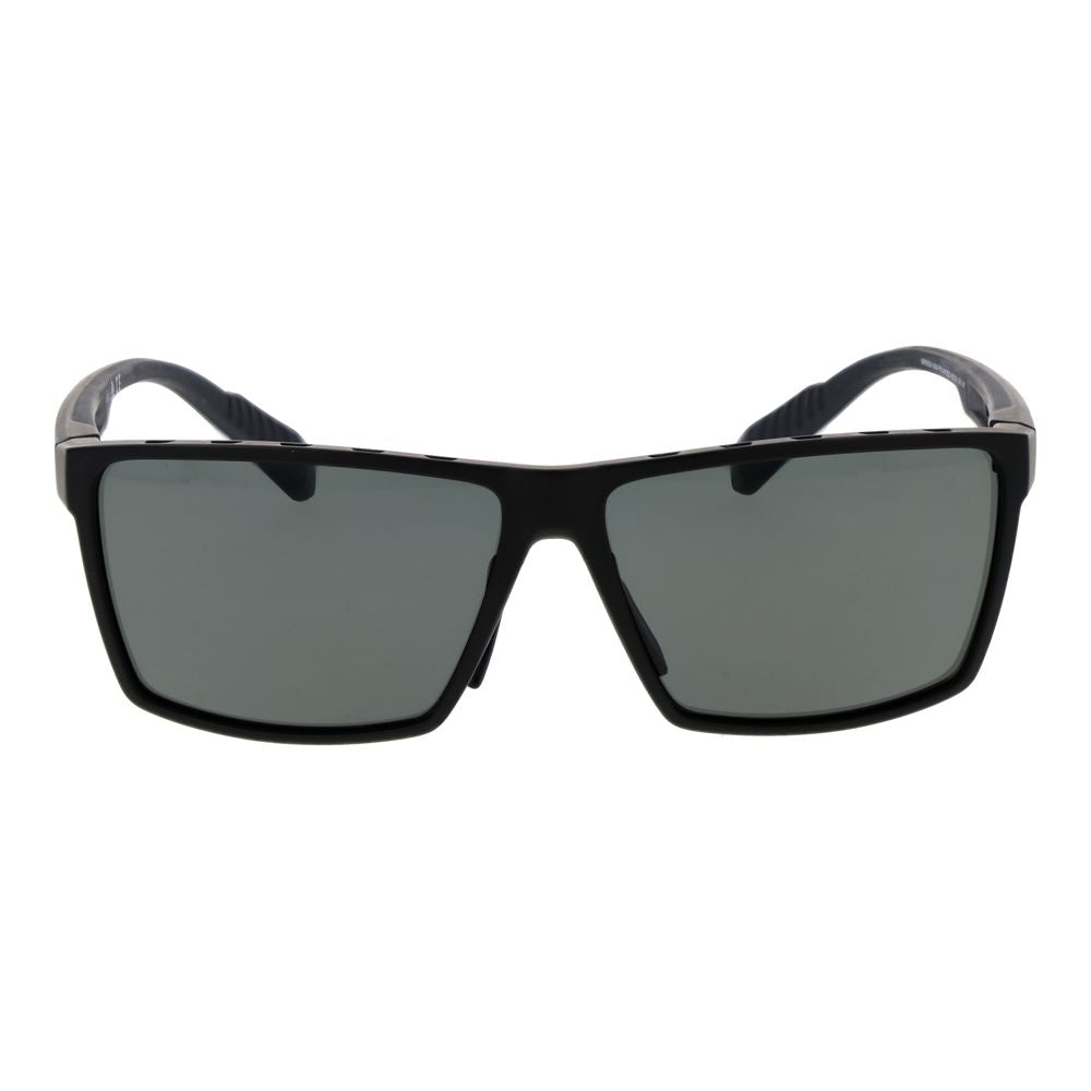 Lunettes de soleil noires en plastique Adidas