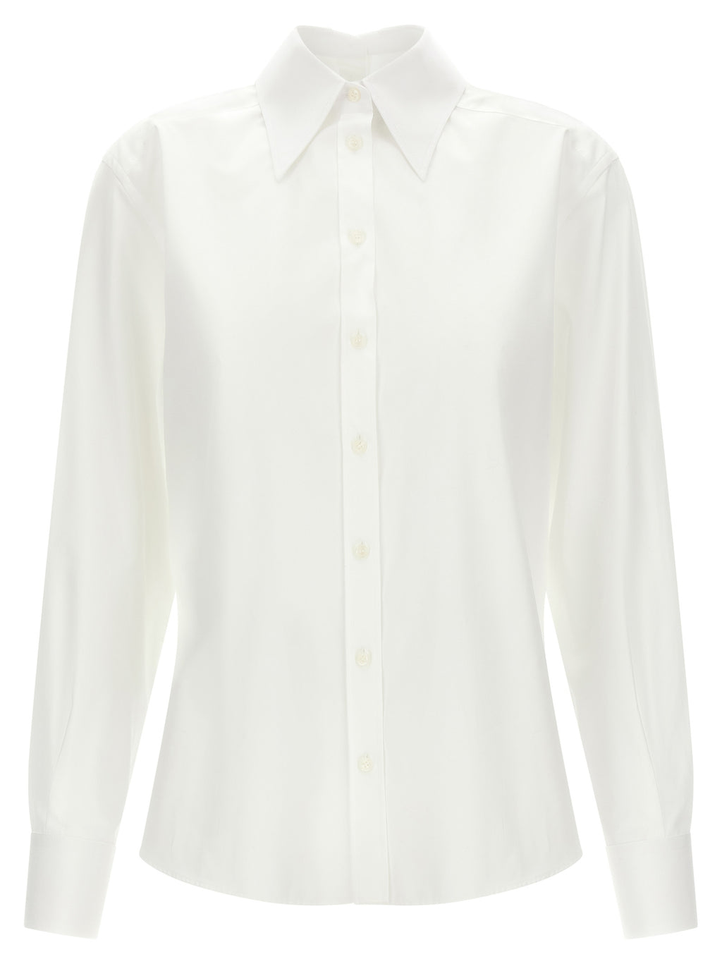 Dolce & Gabbana Weiße Baumwollbluse