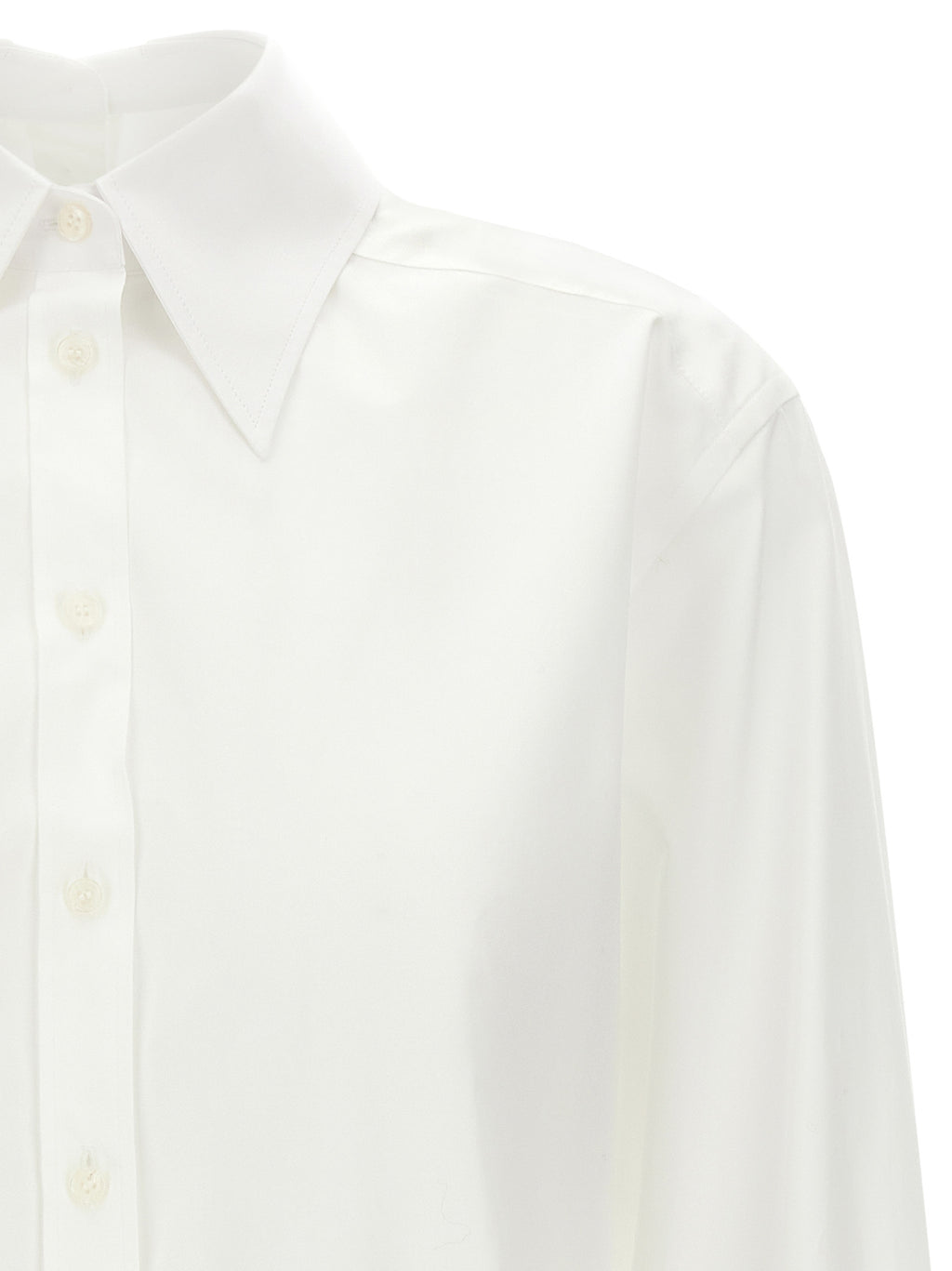 Dolce & Gabbana Weiße Baumwollbluse