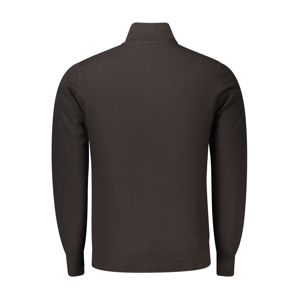 North Sails Black Acrylic Men's Cardigan