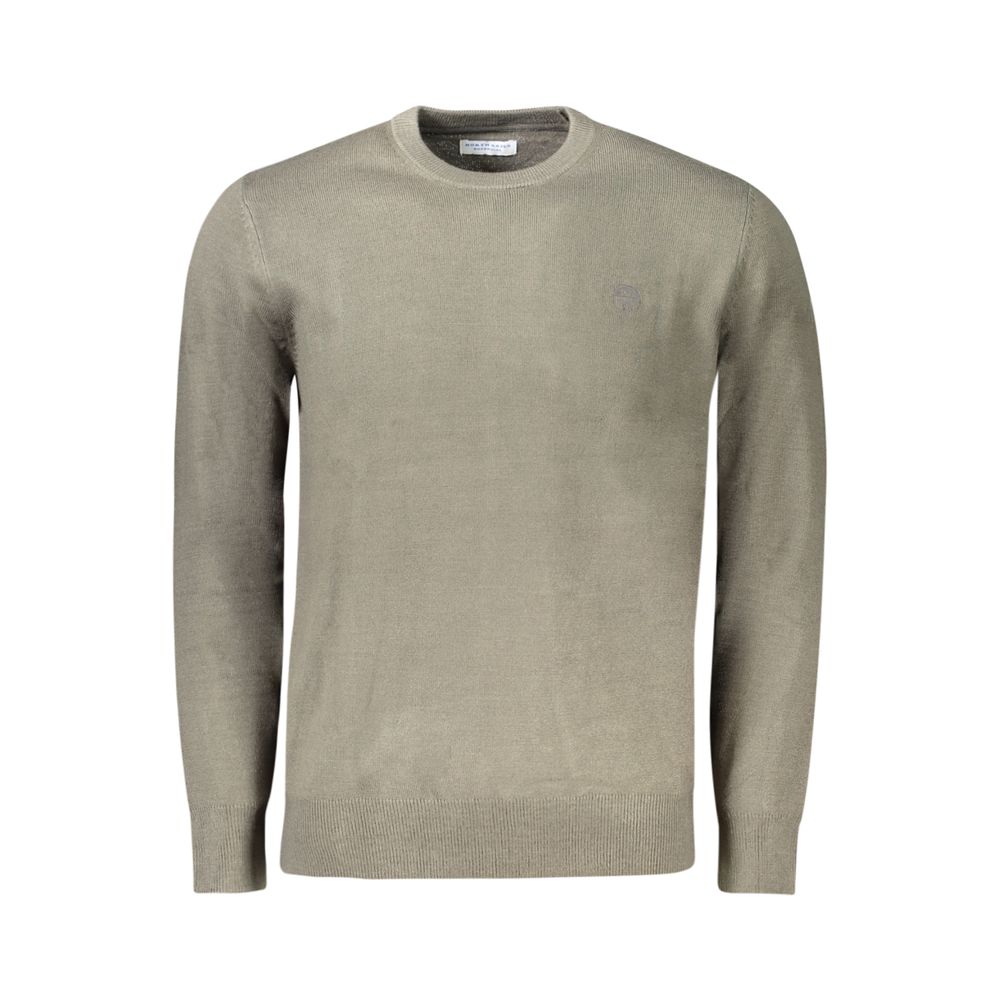 North Sails Grey Acrylic Men's Sweater