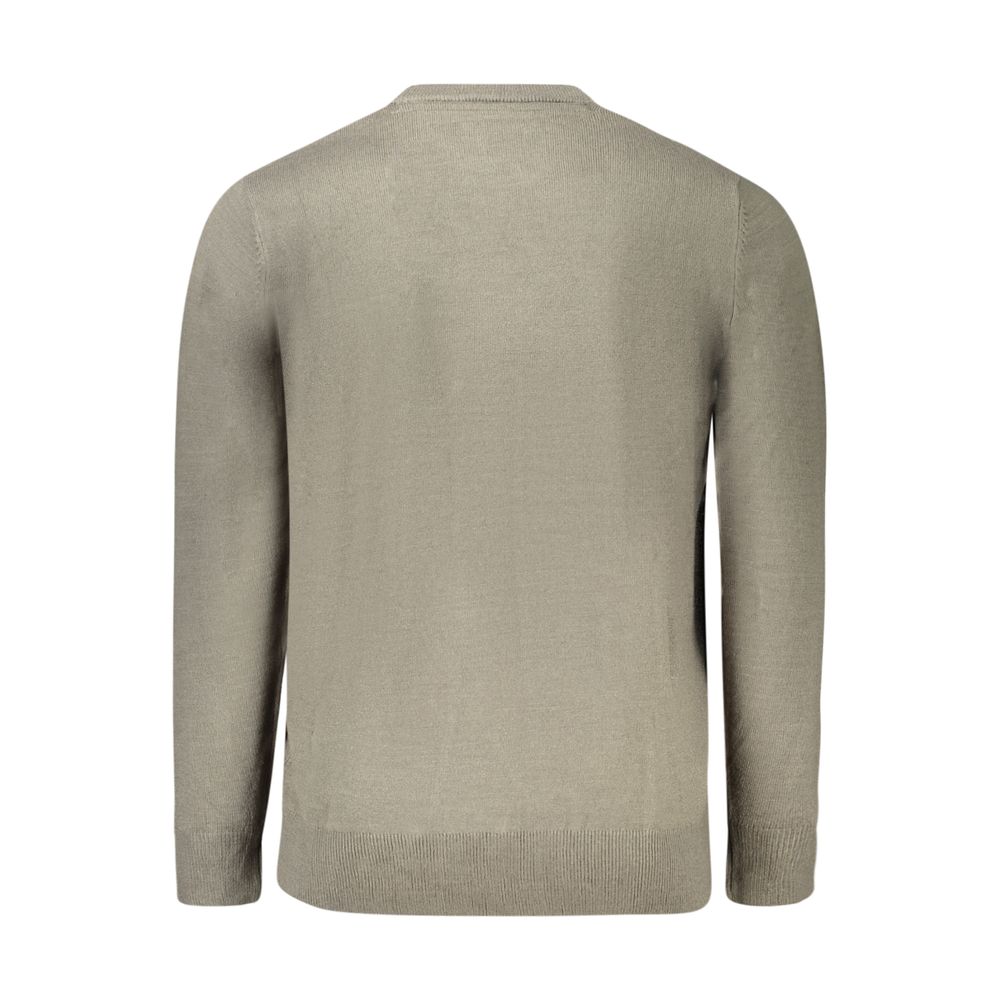North Sails Grey Acrylic Men's Sweater