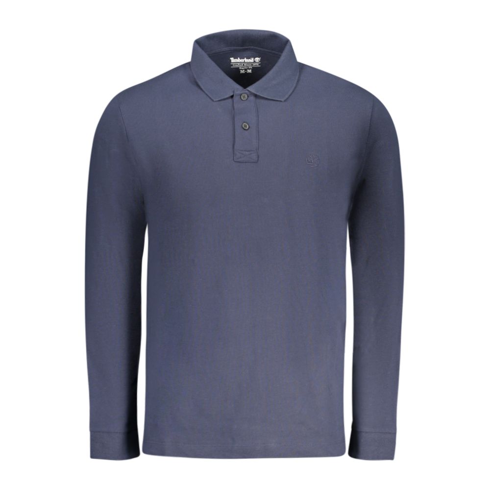 Timberland Blue Cotton Men's Polo