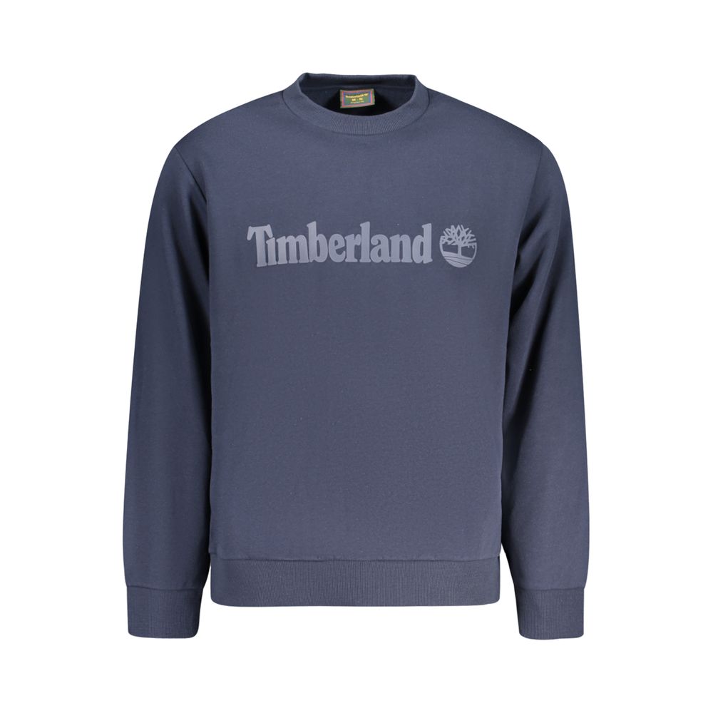 Timberland Blue Cotton Mens Sweatshirt