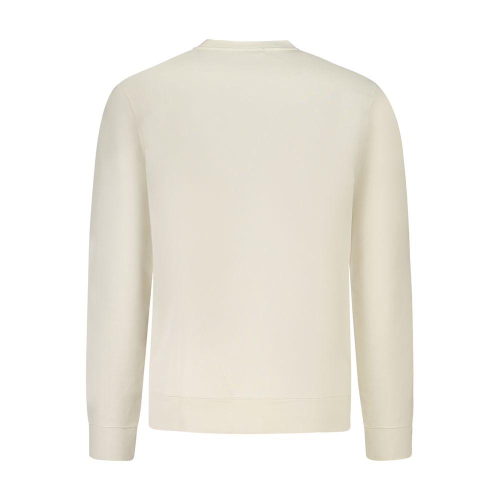 Calvin Klein White Cotton Men's Sweatshirt