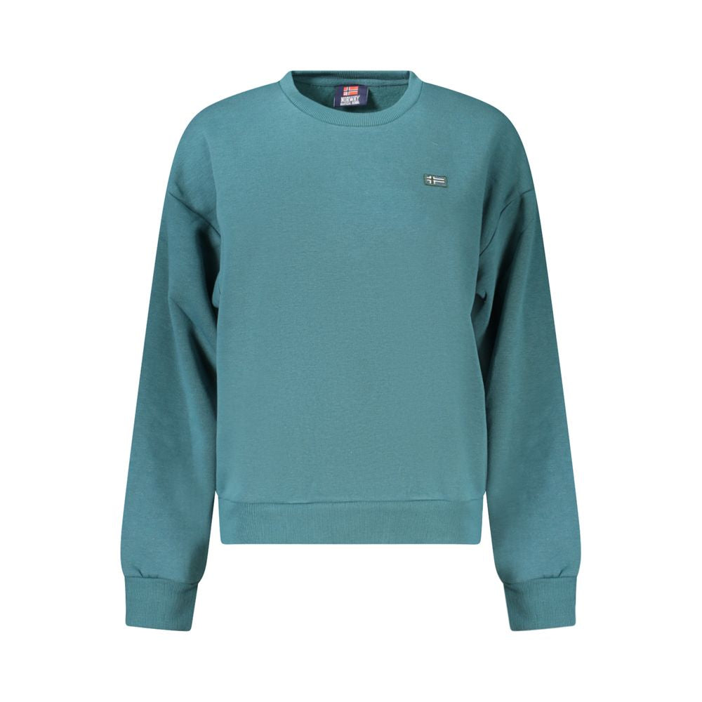 Norway 1963 Verde Cotton Womens Sweatshirt