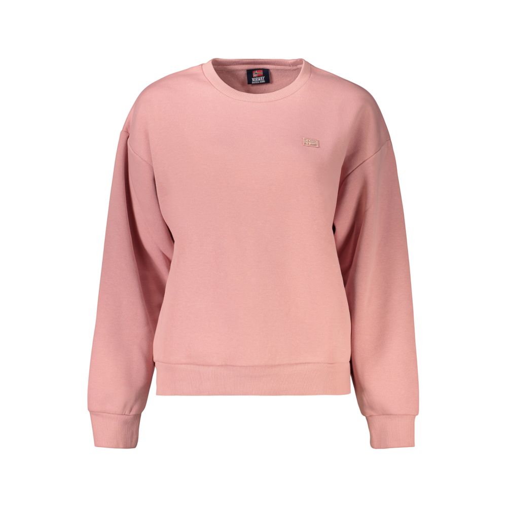 Norway 1963 Pink Cotton Womens Sweatshirt