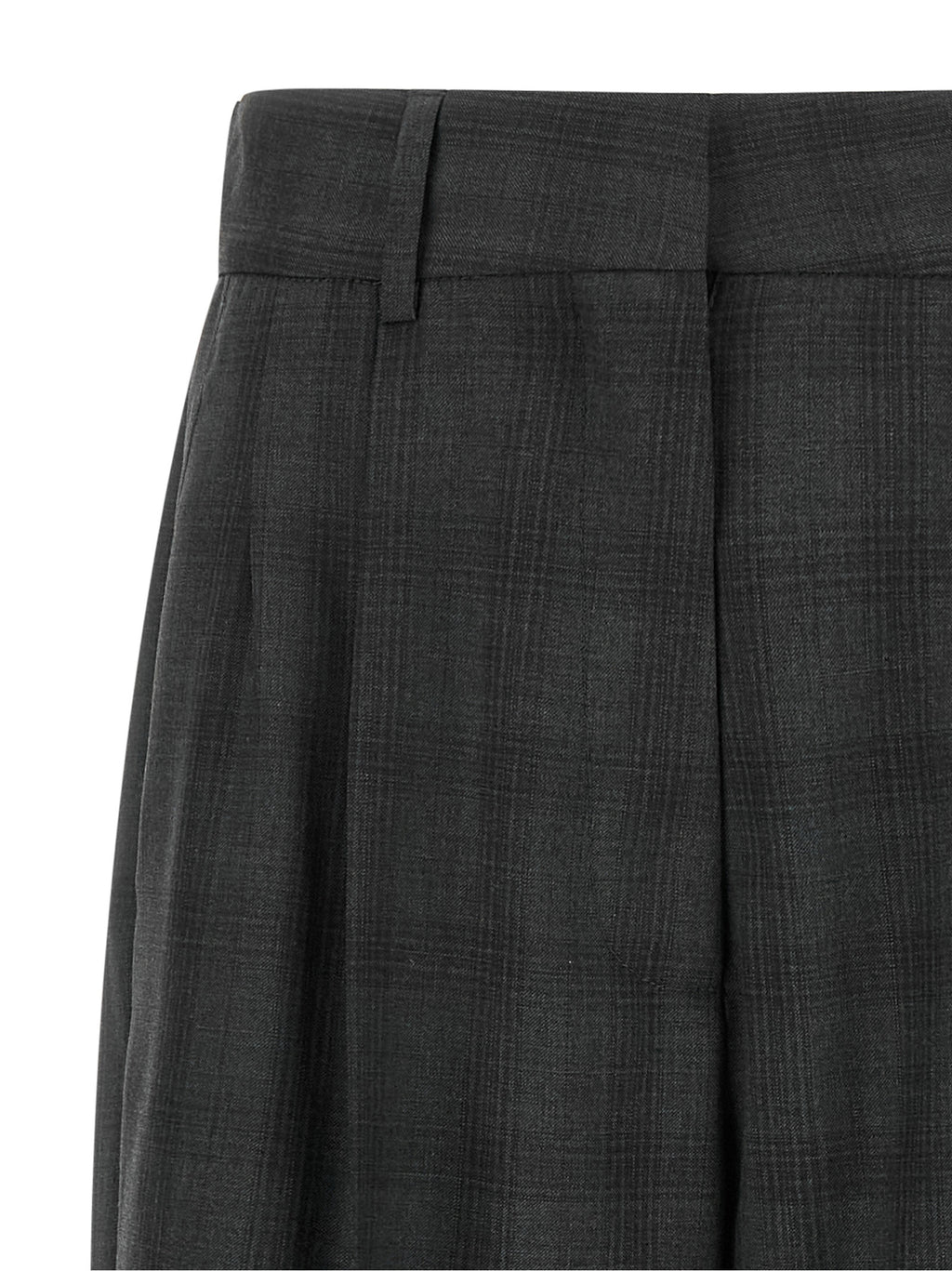 Blazé Milano Gray Virgin Wool Dress Pants