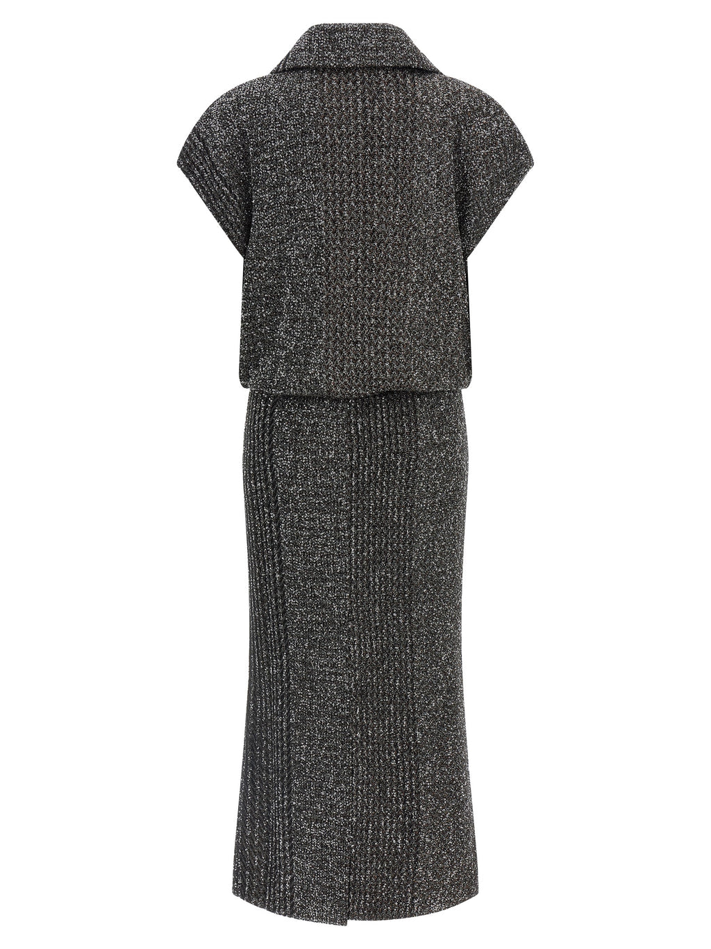 Missoni Gray Polyamide Midi Dress