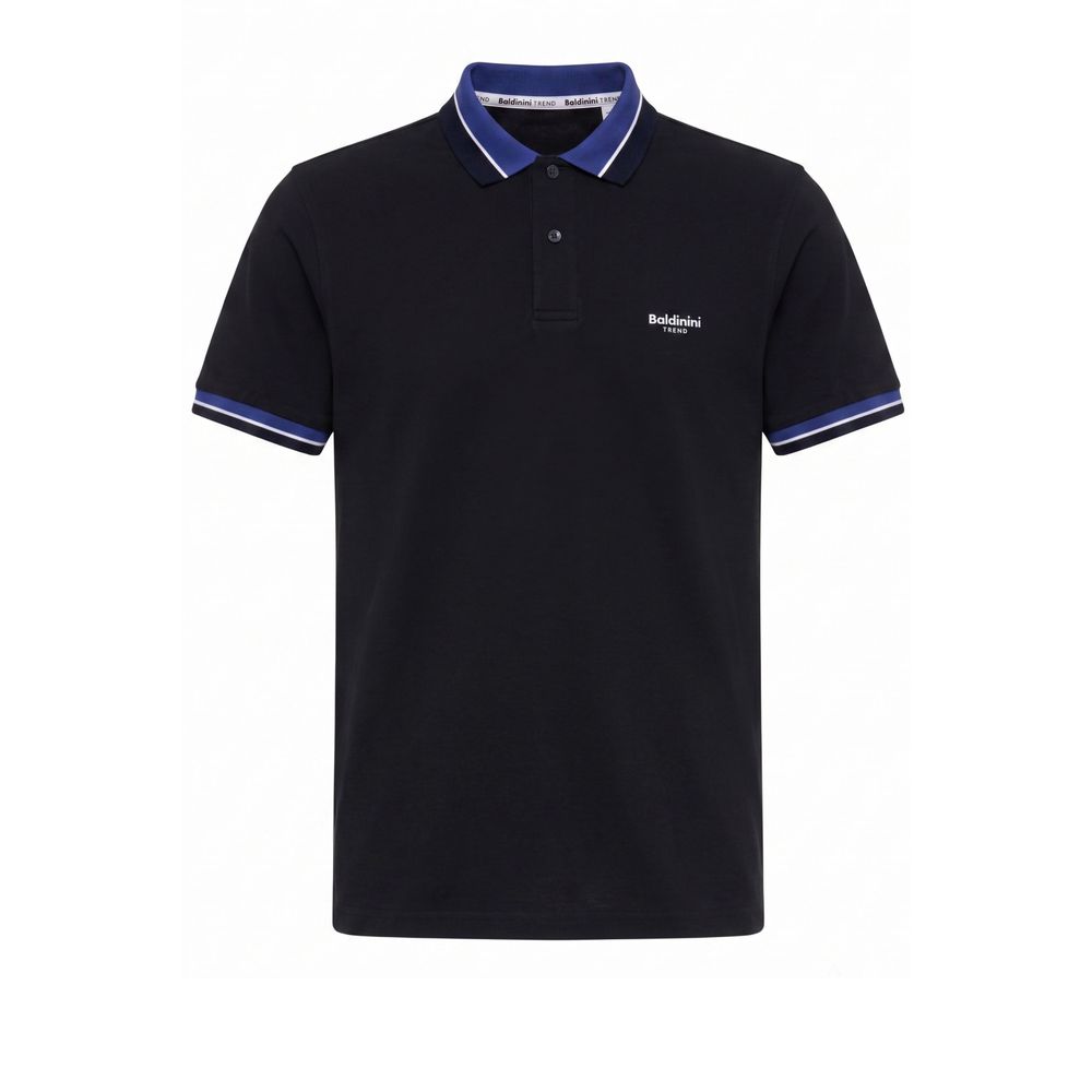 Baldinini Trend Blue Cotton Men's Polo-Shirt