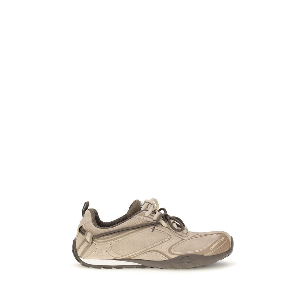 Baskets de sport Balenciaga en daim beige