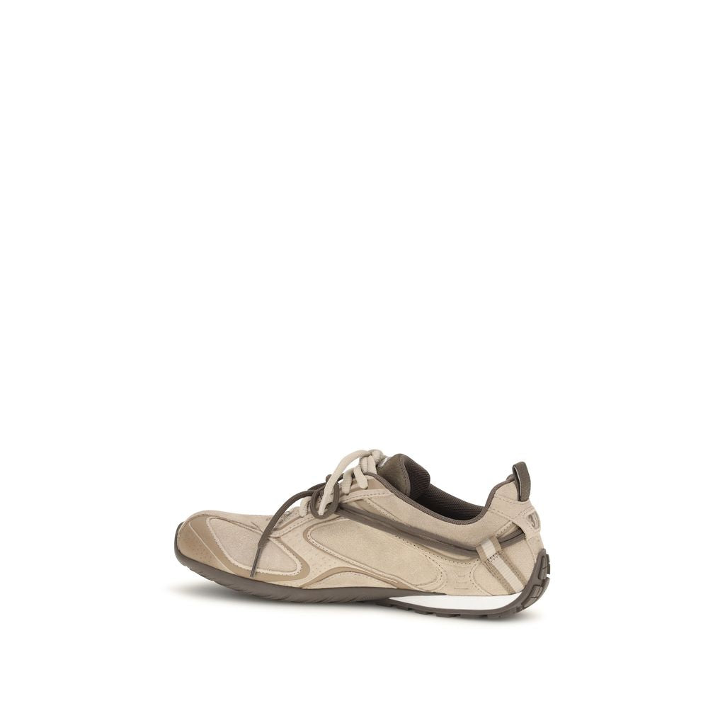 Baskets de sport Balenciaga en daim beige