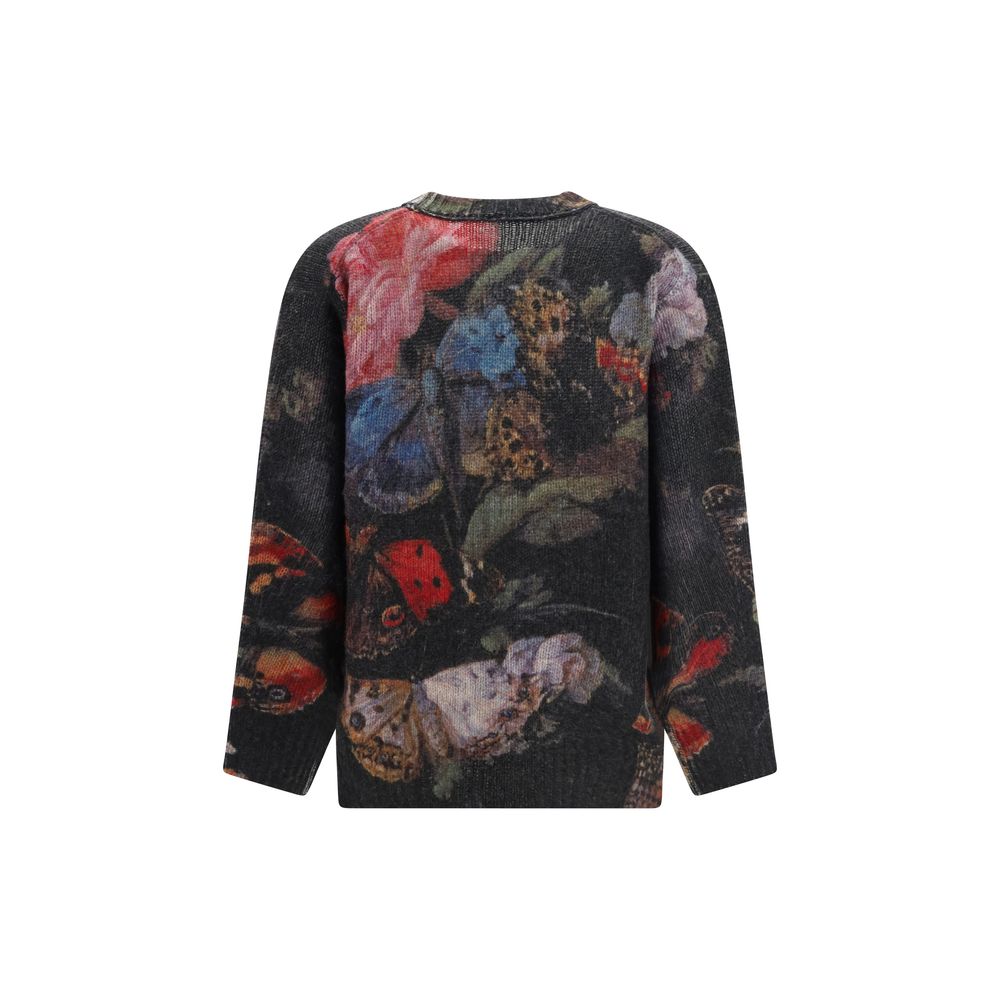 R13 Gray Cashmere Sweatshirt